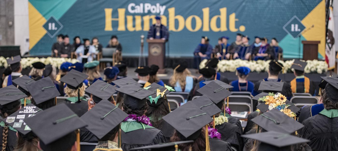 Cal Poly Humboldt graduation